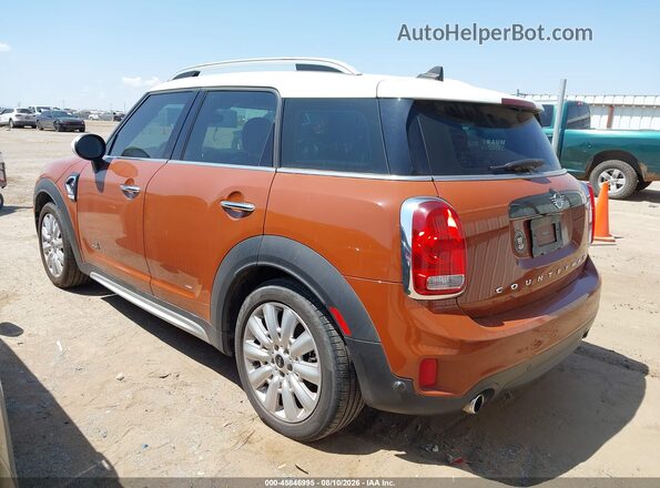WMZYT5C5XK3E69955 2019 MINI COUNTRYMAN Brown Tył lewy