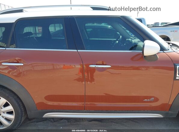 WMZYT5C5XK3E69955 2019 MINI COUNTRYMAN Brown Widok wnętrza z tyłu