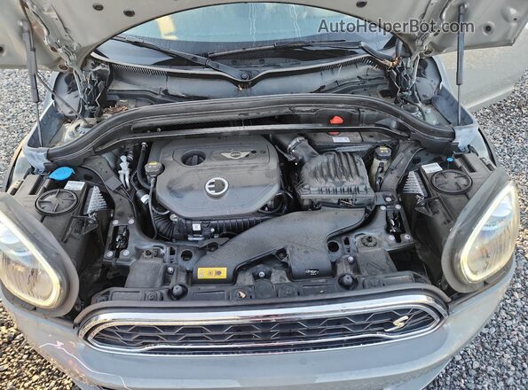 WMZYU7C5XK3F94883 2019 MINI COOPER Gray უკანა სალონის ხედი