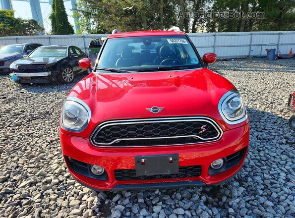WMZYX1C04L3L24880 2020 MINI COOPER Red Vista frontal