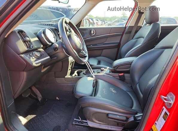 WMZYX1C04L3L24880 2020 MINI COOPER Red Vista interior delantera