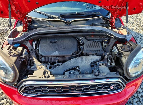 WMZYX1C04L3L24880 2020 MINI COOPER Red Vista interior trasera