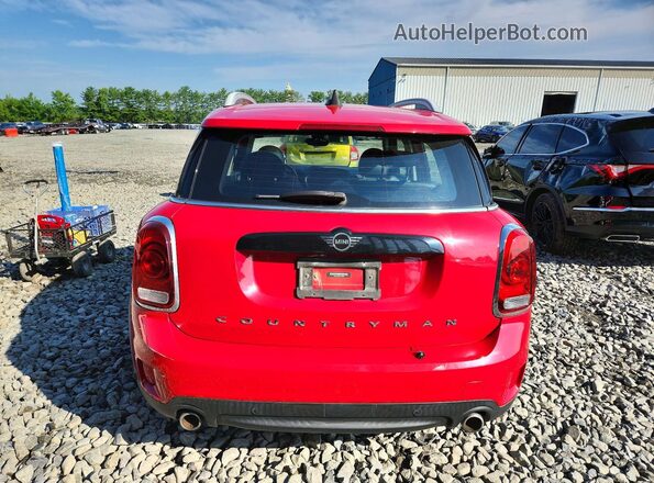 WMZYX1C04L3L24880 2020 MINI COOPER Red Vista trasera