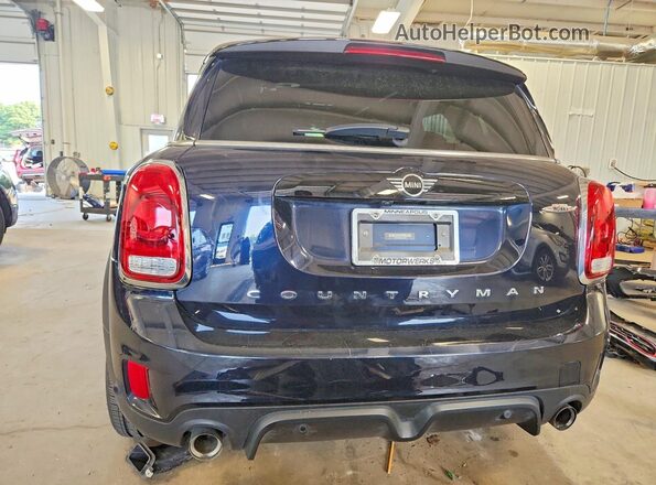 WMZYZ9C03L3L37211 2020 MINI COOPER Black Հետևի տեսք