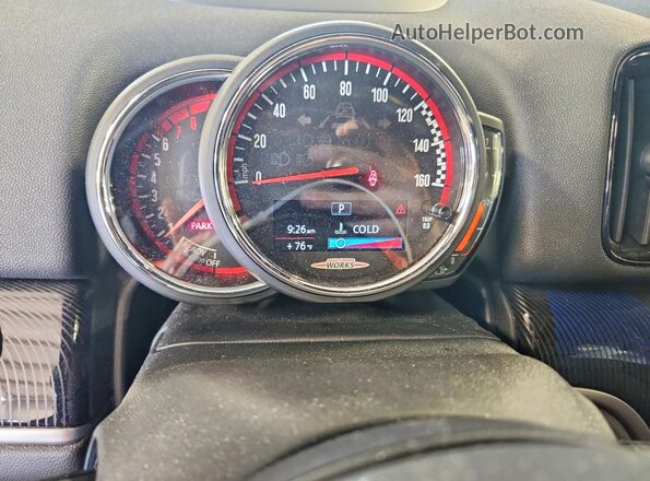 WMZYZ9C03L3L37211 2020 MINI COOPER Black Սարքավորումների վահանակի տեսք