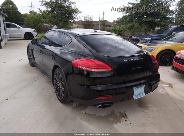 WP0AA2A71GL001661 2016 PORSCHE PANAMERA Black Tył lewy