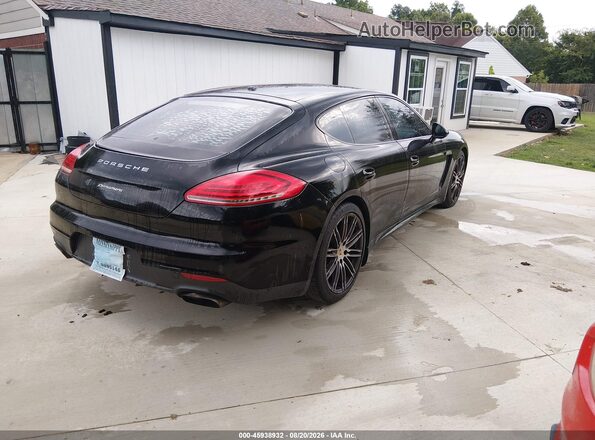 WP0AA2A71GL001661 2016 PORSCHE PANAMERA Black Tył prawy