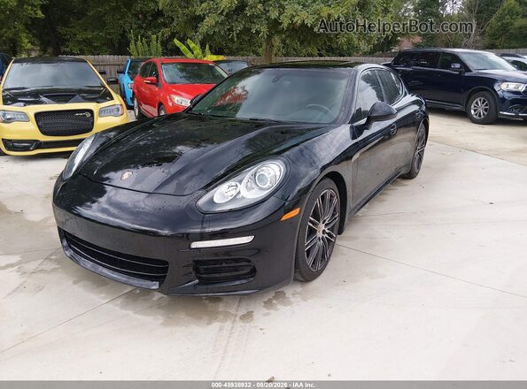 WP0AA2A71GL001661 2016 PORSCHE PANAMERA Black Przód lewy