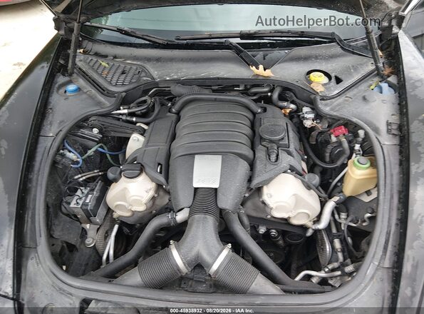 WP0AA2A71GL001661 2016 PORSCHE PANAMERA Black Widok z tyłu