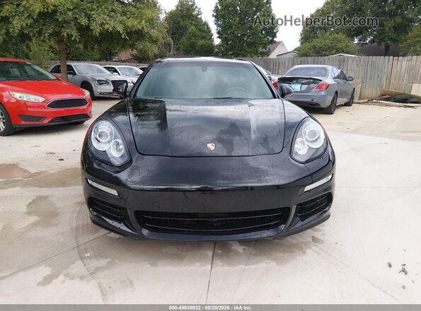 WP0AA2A71GL001661 2016 PORSCHE PANAMERA Black Widok zestawu wskaźników