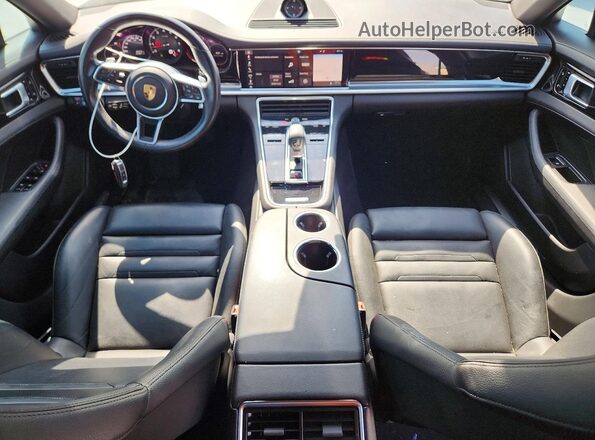 WP0AA2A71JL103632 2018 PORSCHE PANAMERA Gray Առջևի վահանակի տեսք