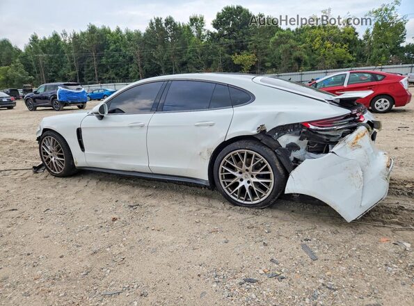 WP0AA2A73JL116687 2018 PORSCHE PANAMERA White Trasero izquierdo