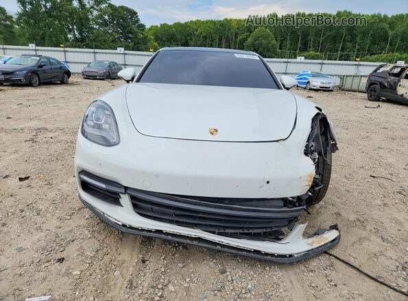 WP0AA2A73JL116687 2018 PORSCHE PANAMERA White Vista frontal