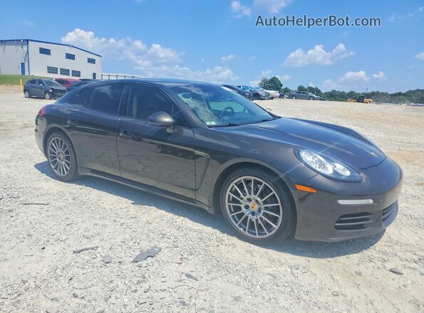 WP0AA2A75GL004059 2016 PORSCHE PANAMERA Серый Передняя правая четверть