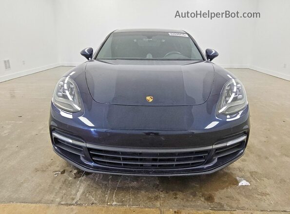 WP0AA2A75JL115315 2018 PORSCHE PANAMERA Blue Դիմացի տեսք