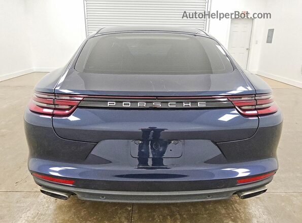 WP0AA2A75JL115315 2018 PORSCHE PANAMERA Blue Հետևի տեսք