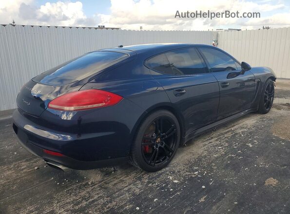 WP0AA2A76GL001736 2016 PORSCHE PANAMERA Синий Задняя правая четверть
