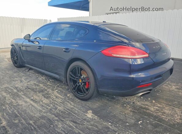 WP0AA2A76GL001736 2016 PORSCHE PANAMERA Синий Задняя левая четверть