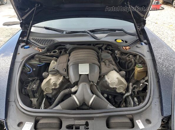 WP0AA2A76GL001736 2016 PORSCHE PANAMERA Синий Вид задней части салона