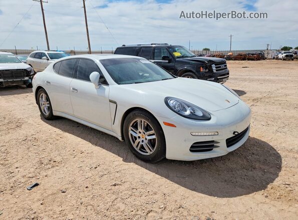 WP0AA2A79GL005201 2016 PORSCHE PANAMERA White Передня права чверть