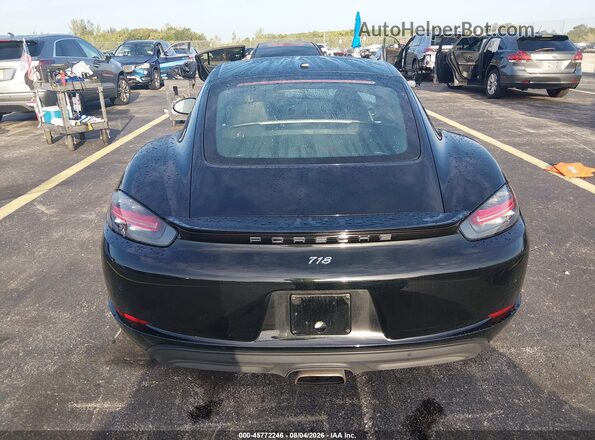 WP0AA2A83JS260173 2018 PORSCHE CAYMAN Черный 