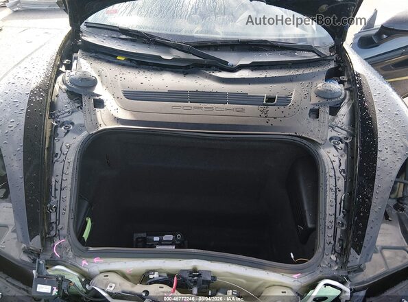 WP0AA2A83JS260173 2018 PORSCHE CAYMAN Черный Вид сзади