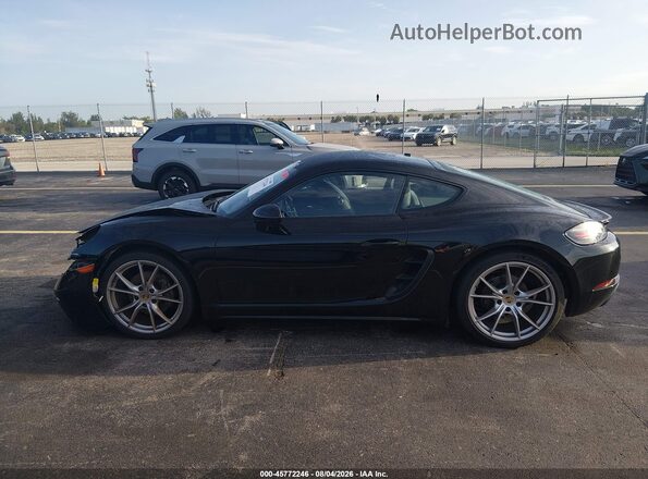 WP0AA2A83JS260173 2018 PORSCHE CAYMAN Черный 