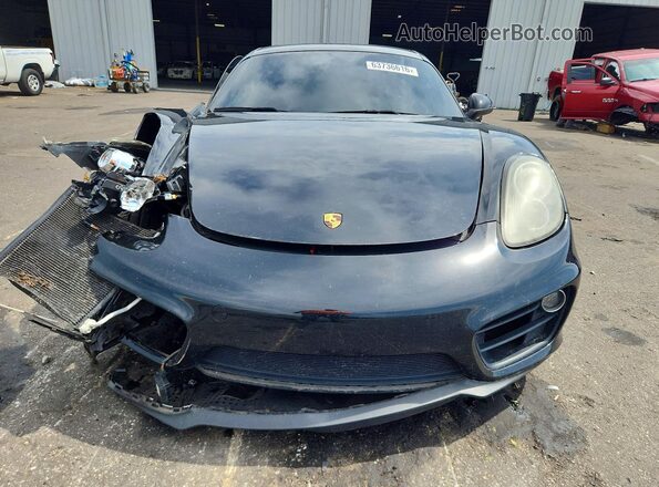 WP0AA2A8XGK171337 2016 PORSCHE CAYMAN Черный Вид спереди
