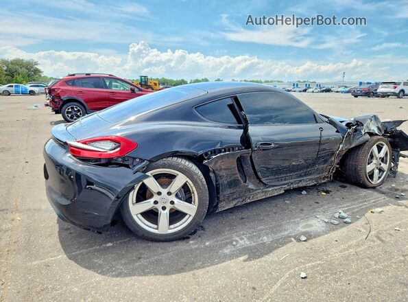 WP0AA2A8XGK171337 2016 PORSCHE CAYMAN Черный Задняя правая четверть