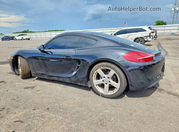 WP0AA2A8XGK171337 2016 PORSCHE CAYMAN Черный Задняя левая четверть