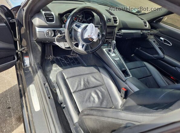 WP0AA2A8XGK171337 2016 PORSCHE CAYMAN Черный Вид панели приборов