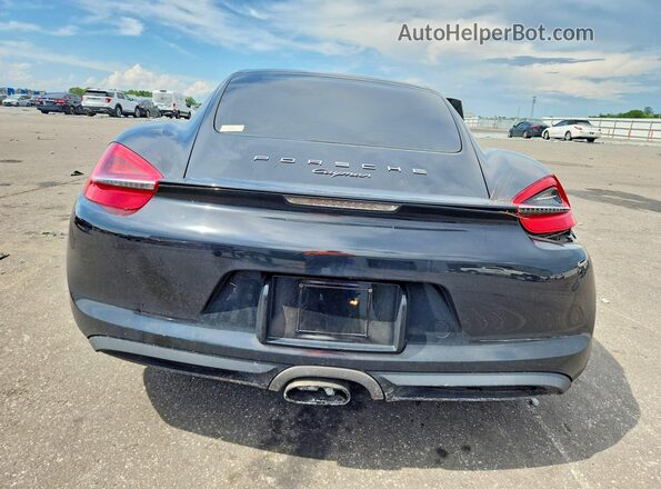 WP0AA2A8XGK171337 2016 PORSCHE CAYMAN Черный Вид сзади