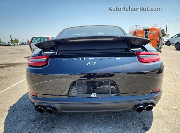 WP0AA2A91HS107018 2017 PORSCHE 911 Black Widok z tyłu