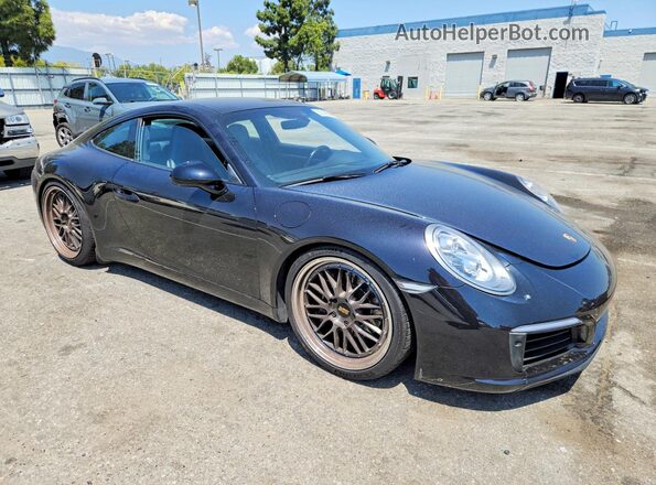 WP0AA2A91HS107018 2017 PORSCHE 911 Black Przód prawy