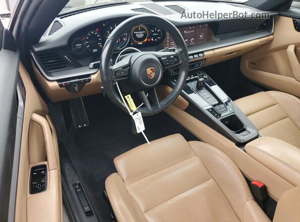 WP0AA2A93LS205511 2020 PORSCHE 911 Черный Вид панели приборов