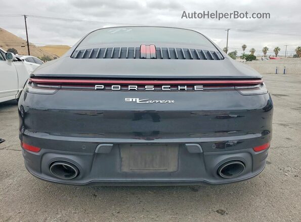 WP0AA2A93LS205511 2020 PORSCHE 911 Черный Вид сзади