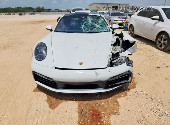 WP0AA2A94LS205145 2020 PORSCHE 911 White Вид спереду