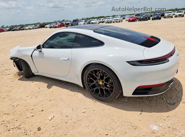 WP0AA2A94LS205145 2020 PORSCHE 911 White Задня ліва чверть