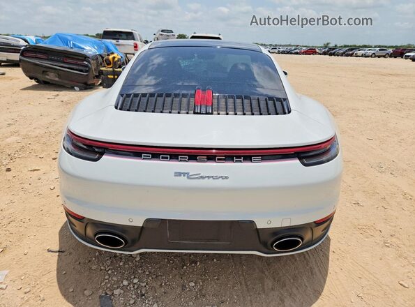 WP0AA2A94LS205145 2020 PORSCHE 911 White Вид ззаду