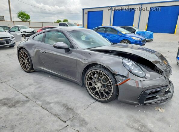 WP0AA2A94MS205213 2021 PORSCHE 911 Gray Przód prawy