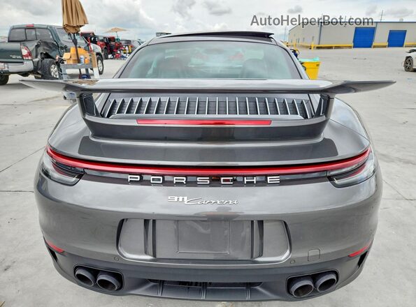 WP0AA2A94MS205213 2021 PORSCHE 911 Gray Widok z tyłu