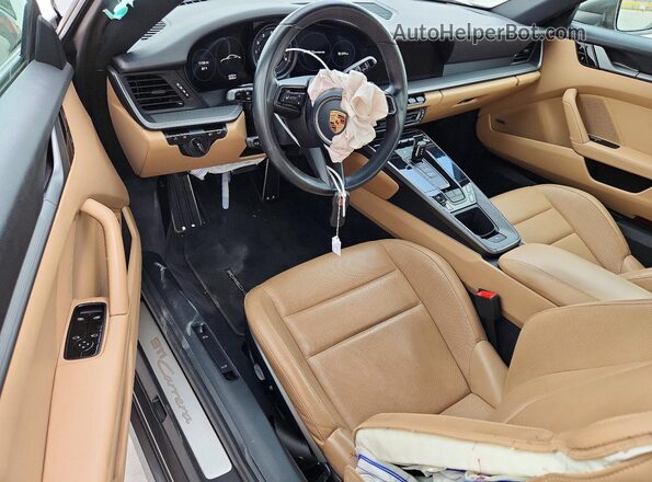 WP0AA2A94MS205213 2021 PORSCHE 911 Gray Widok deski rozdzielczej