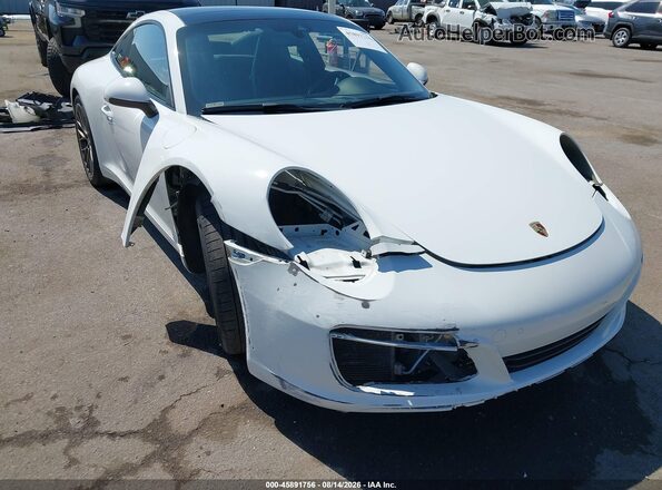WP0AA2A97KS103708 2019 PORSCHE 911 White Vista frontal