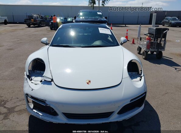 WP0AA2A97KS103708 2019 PORSCHE 911 White Vista interior trasera