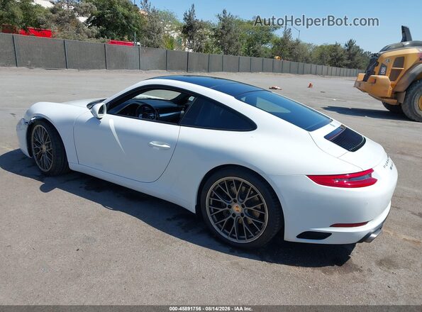 WP0AA2A97KS103708 2019 PORSCHE 911 White Trasero izquierdo