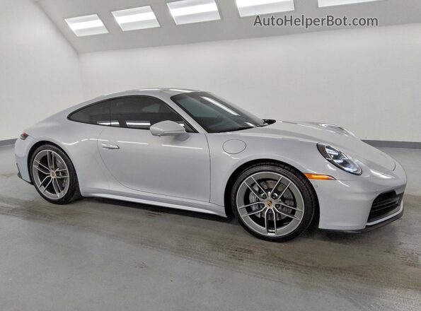 WP0AA2A99SS206063 2025 PORSCHE 911 Белый Передняя правая четверть