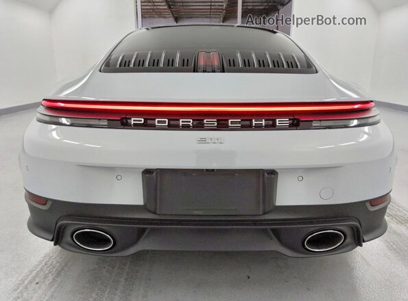 WP0AA2A99SS206063 2025 PORSCHE 911 Белый Вид сзади