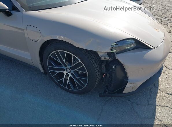 WP0AA2Y11PSA12301 2023 PORSCHE TAYCAN Желто-коричневый Вид спереди