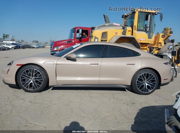 WP0AA2Y11PSA12301 2023 PORSCHE TAYCAN Желто-коричневый Панорамный вид салона 360°