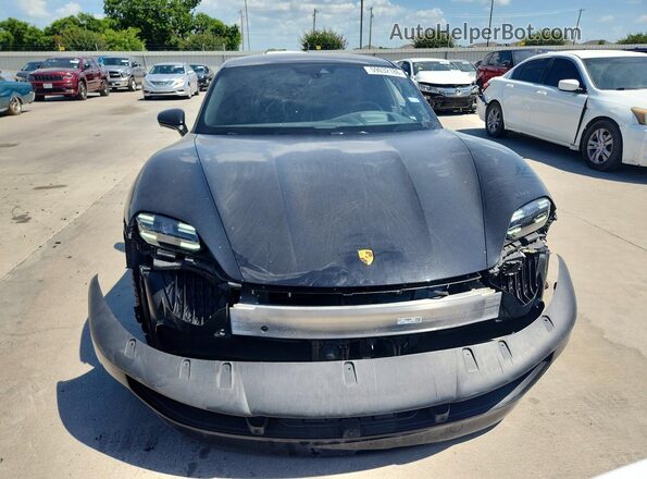 WP0AA2Y12NSA17147 2022 PORSCHE TAYCAN Black Vista frontal